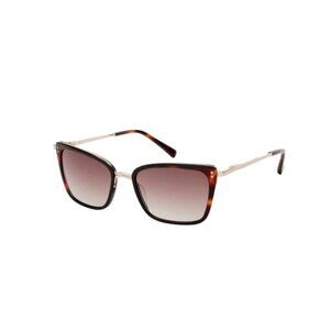 NEW! Ted Baker London Women's 56mm Square Frame Sunglasses Tortoise Blush Lens